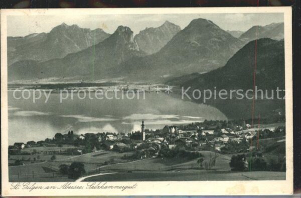 St Gilgen Salzkammergut am Abersee