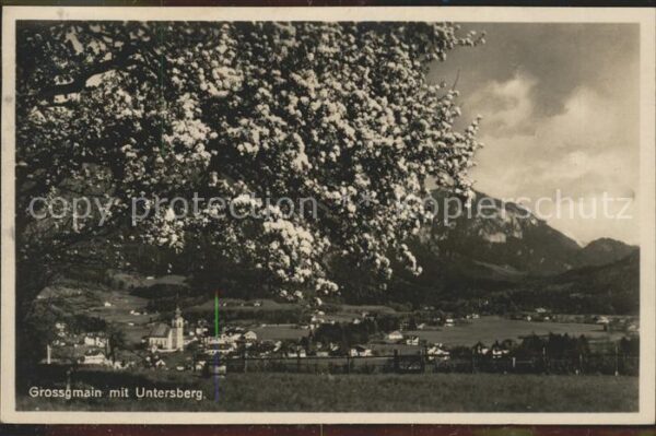Grossgmain mit Untersberg