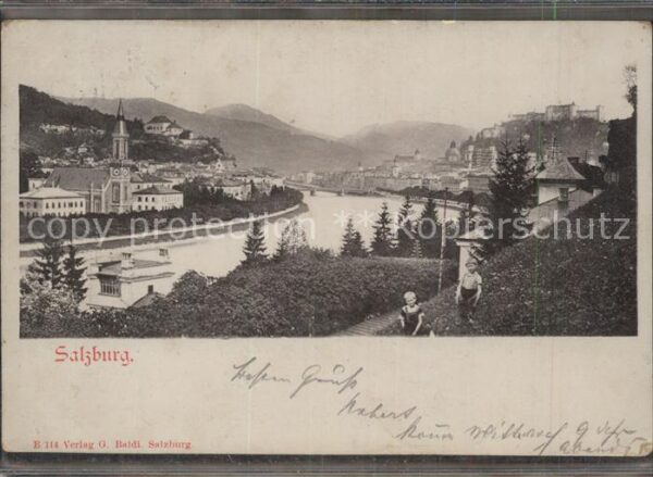 Salzburg Oesterreich Panorama