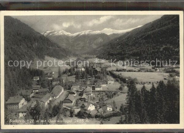 Boeckstein Ortsblick mit Gamskarkogel