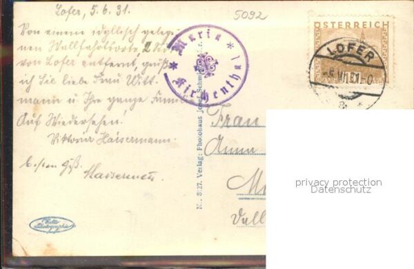 St Martin Lofer im Kirchental gegen Kammerlinghorn – Bild 2
