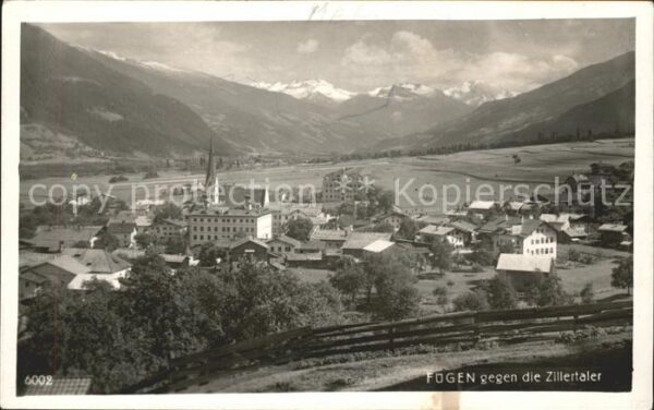 Fuegen Panorama mit Zillertaler