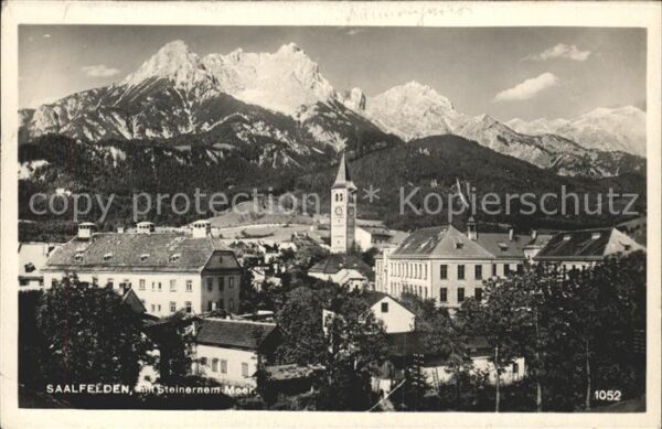Saalfelden Steinerne Meer Panorama