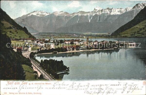 Zell See Panorama See Steinerne Meer