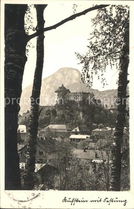 Kufstein Tirol Panorama mit Burg