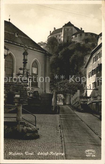 Kufstein Tirol Schlossaufgang