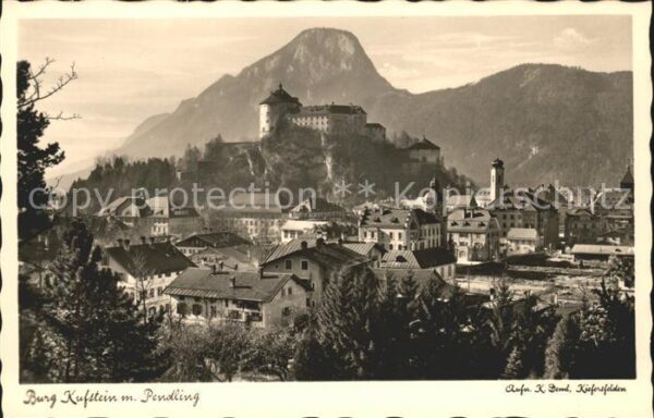Kufstein Tirol Burg mit Pendling