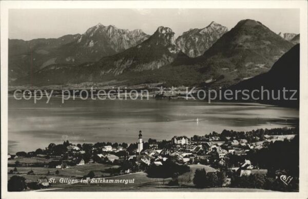 St Gilgen Salzkammergut Panorama See Rettenkogel Sparber Pleckw