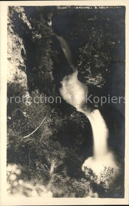 Salzburg Oesterreich Wasserfall