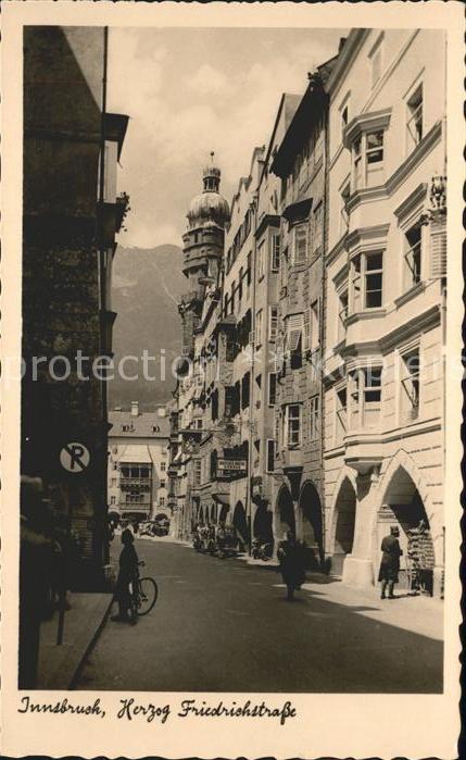 Innsbruck Herzog-Friedrichstrasse Goldenes Dachl