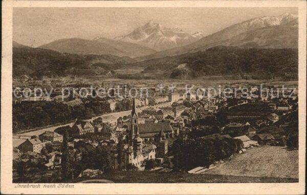 Innsbruck Panorama nach Süden
