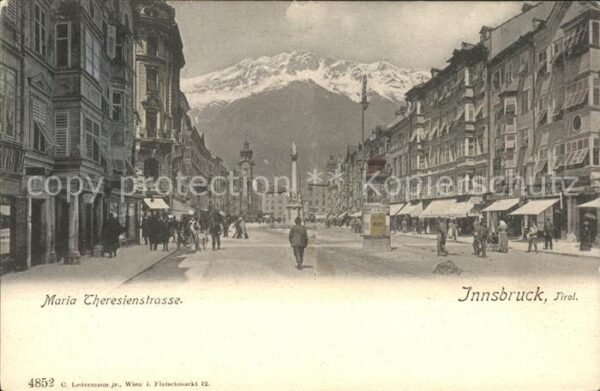 Innsbruck Maria Theresienstrasse Säule