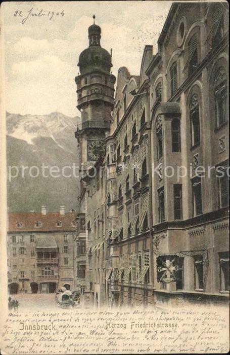 Innsbruck Herzog Friedrichstrasse