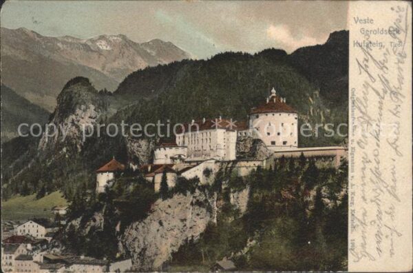 Kufstein Tirol Veste Geroldseck