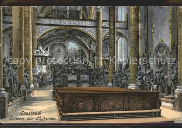 Innsbruck Hofkirche innen