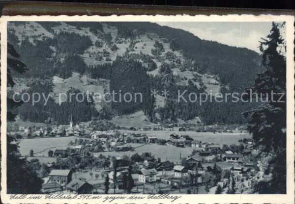 Zell Ziller Tirol Panorama