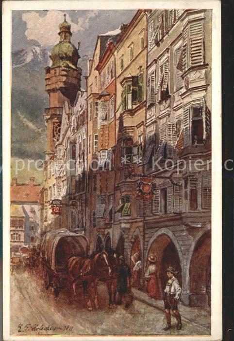 Innsbruck Herzog Friedrichstrasse Goldenes Dachl