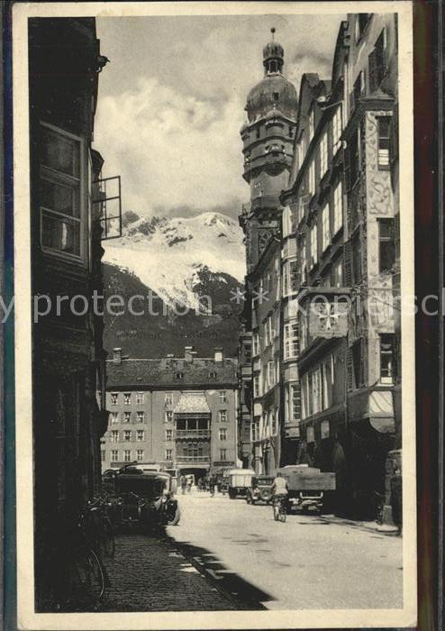 Innsbruck Herzog Friedrichstrasse Goldenes Dachl
