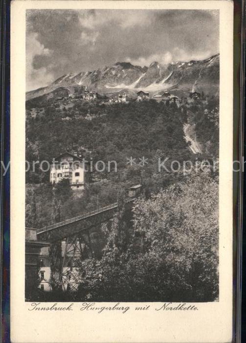 Innsbruck Hungerburg mit Nordkette Bergbahn