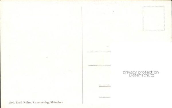 Kuenstlerkarte G. Eyer Nr. 1307 Gitarre Flöte Musikant – Bild 2