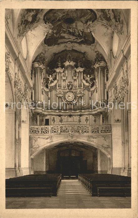 Kirchenorgel Amorbach Unterfranken