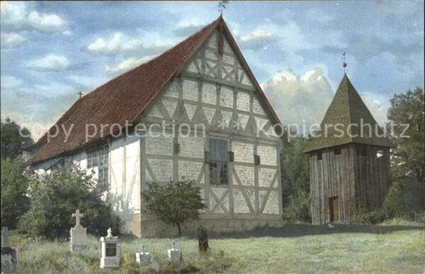 Verlag Photochromie Nr. 1682 Friedhof Kapelle