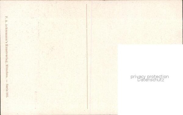 Verlag Ackermann Kuenstlerpostkarte Nr. 2014 J. K. Stieler Frau Hutmode Brosche – Bild 2