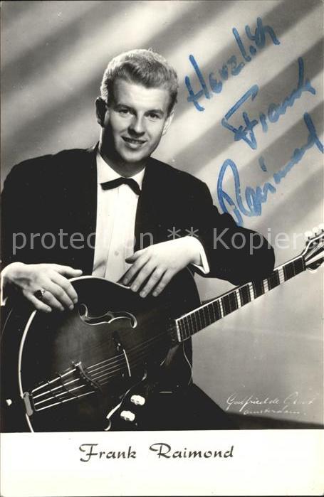 Gitarre Frank Raimond Autogramm