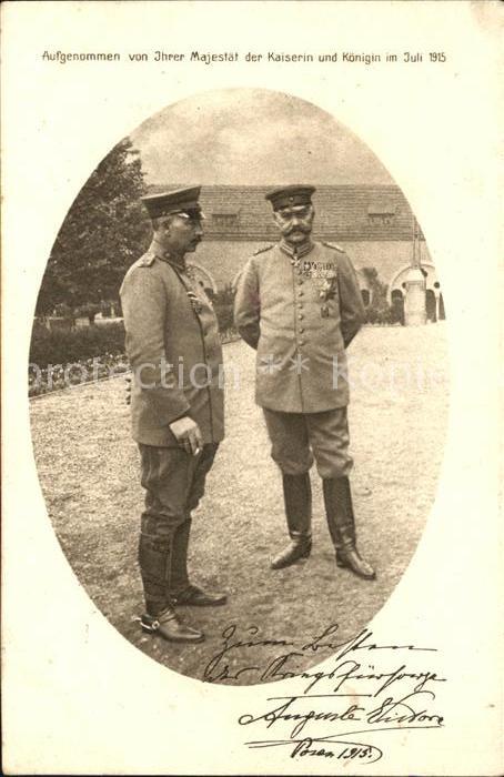 Wilhelm II Paul von Hindenburg Rotes Kreuz Kaiseri