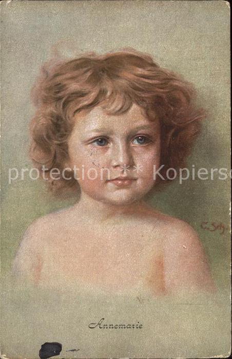 Kinder Child Enfants Annemarie Dresdner Künstlerkarte Nr. 21