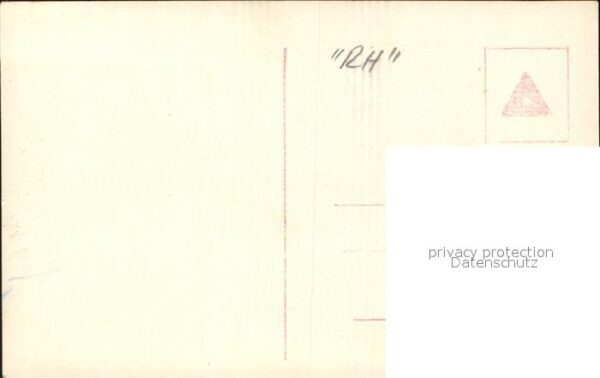 Verlag RPH RotoPHot Berlin Nr. 4709/5 Paar Poesie Eisenbahn Hochzeitsr – Bild 2