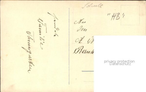 Verlag HB Nr. 2193/5 Schultüte Kind Schlugang Glückwu – Bild 2