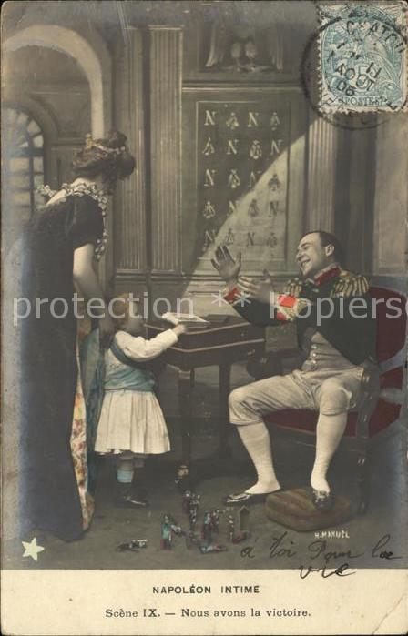 Napoleon Bonaparte Intime Scene IX. Nous avons la victorie