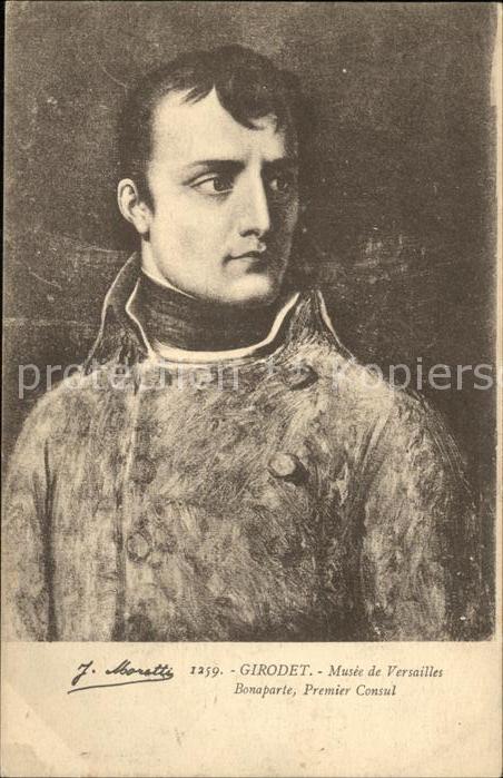 Napoleon Bonaparte Girodet Musee de Versailles