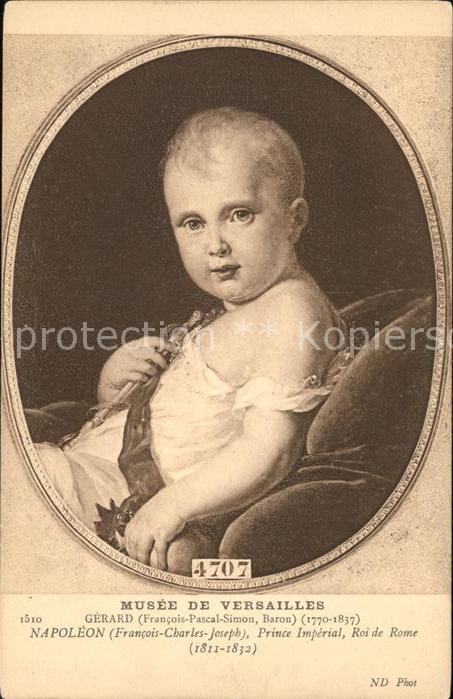 Napoleon Bonaparte Sohn Künstlerkarte Gerard Nr. 1510 Muse