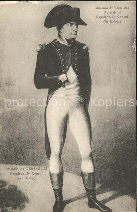 Napoleon Bonaparte Musee de Versailles Isabey
