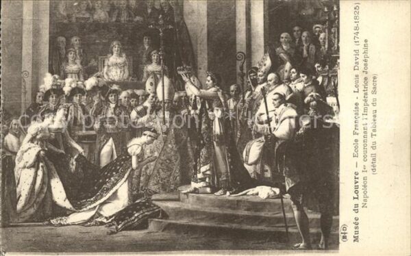 Napoleon Bonaparte couronnant l'Imperatrice Josephine Muse