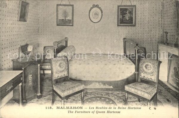 Napoleon Bonaparte Malmaison Meubles de la Reine Hortense
