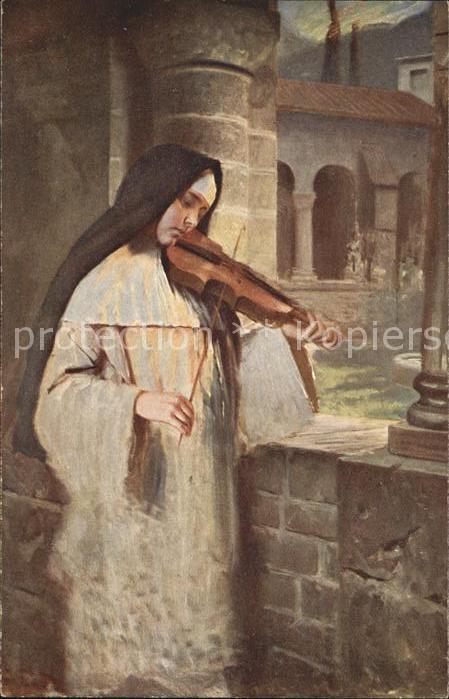 Kaulbach Hermann Nr. 141 Ave Maria Nonne Geige