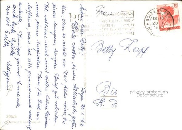 Mecki Nr. 305/5 Füller Tintenfass Brief – Bild 2