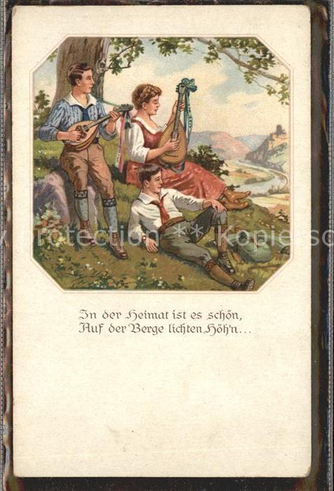 Mandoline In der Heimat ist es schön Wenau-Delila
