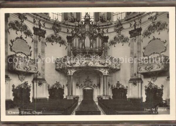 Kirchenorgel Kloster Ettal