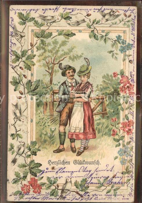 Glueckwunsch Paar Poesie Vögel