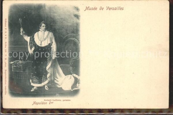 Napoleon Bonaparte Musee de Versailles Robert Lefevre