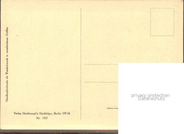 Goethe Johann Wolfgang von Friederike Künstlerkarte K. von Roxynsk – Bild 2