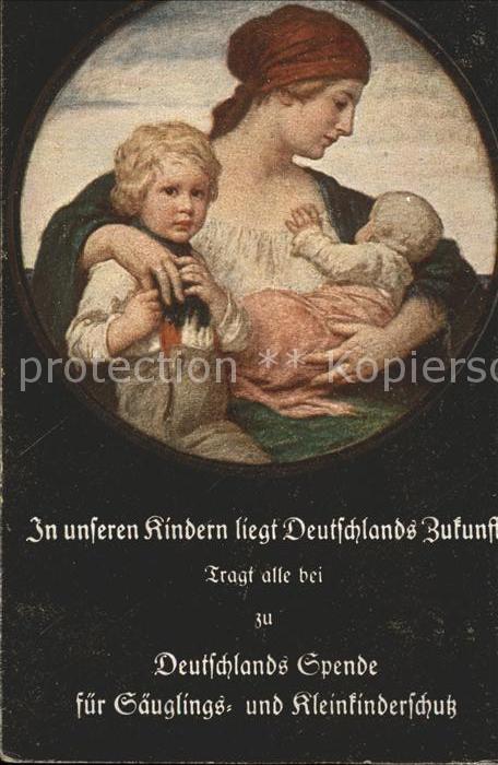 Spendenkarte Deutschland spendet für Säuglinge und K