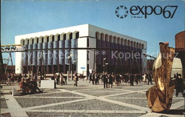 Expositions Montreal Canada Iran Pavillon Sainte-He