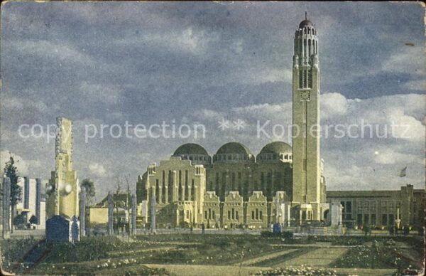 Exposition Internationale Anvers 1930 Temple de l'art flamand