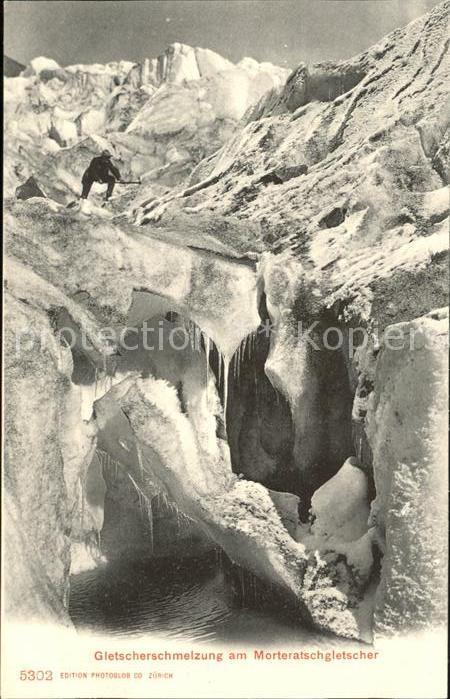 Gletscher Morteratschgletscher