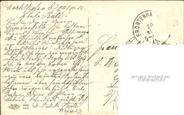 Namenstag Namenskarte Kleeblatt – Bild 2